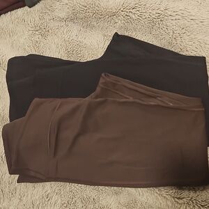 NWOT 2 pair Lululemon Align V-Waist Mini Flare Pant 14